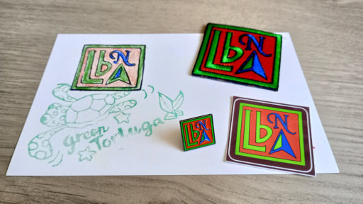 Official LbNA hat/lapel pin